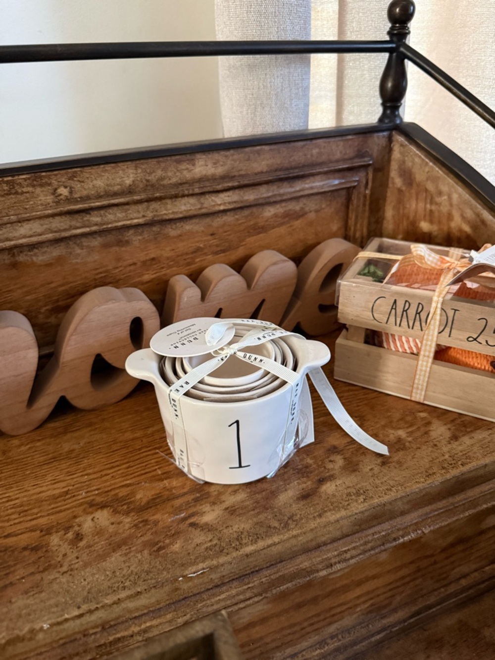 Rae Dunn Numbered Ceramic Nesting Bowls Set